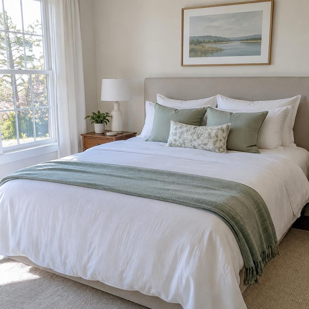 Fresh bedroom, end of tenancy