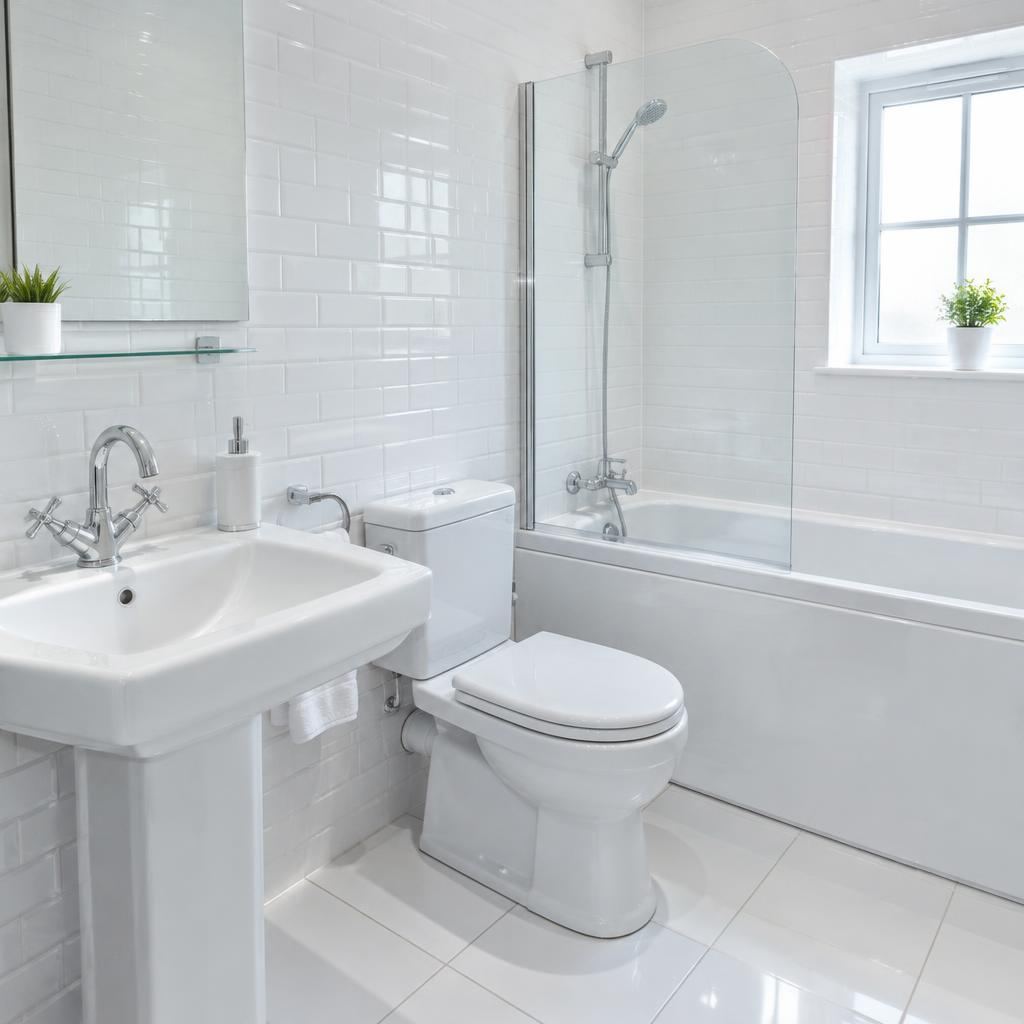 Bathroom deep clean
